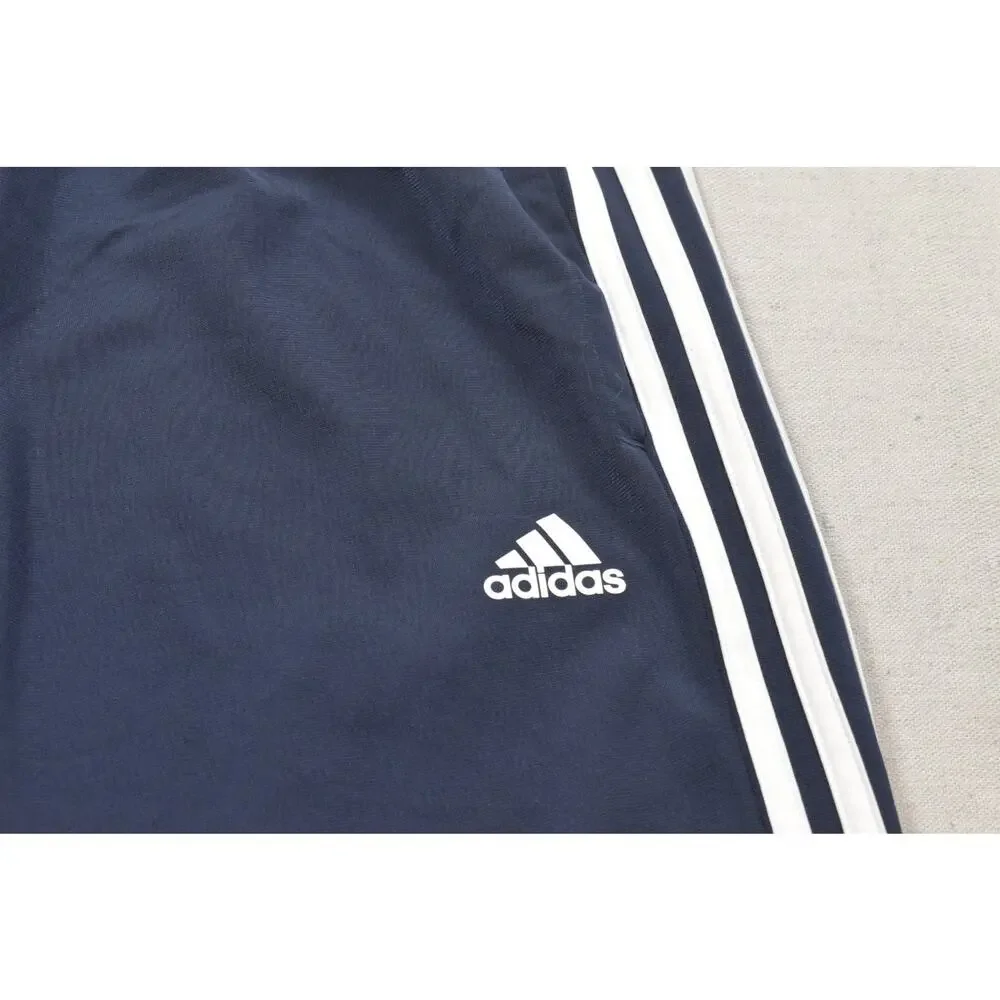 Adidas Primegreen 3-Stripe Navy Blue Track Pants Men's Size 2XL XXL Athletic